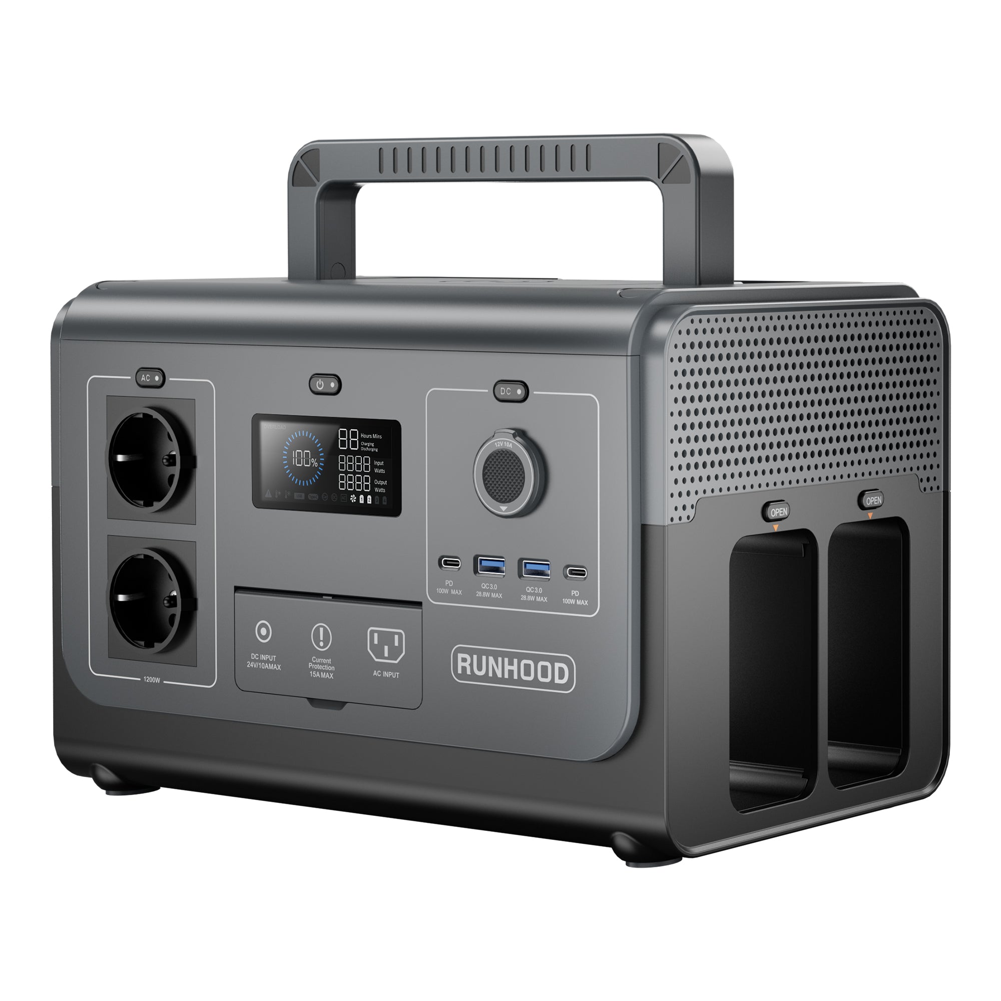 RUNHOOD 1200W Host-Engine 1200 (ohne Batterie) HE1200
